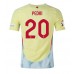 Maillot de foot Espagne Pedri Gonzalez #20 Extérieur vêtements Europe 2024 Manches Courtes